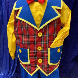Plaid Pointed Front Vest